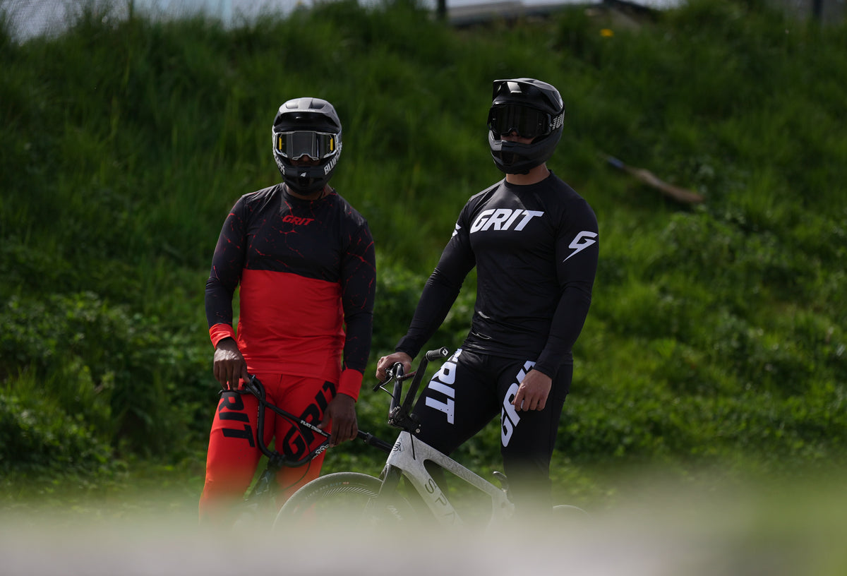 Tenue GRIT Fire - Maillot + Pantalon BMX/VTT