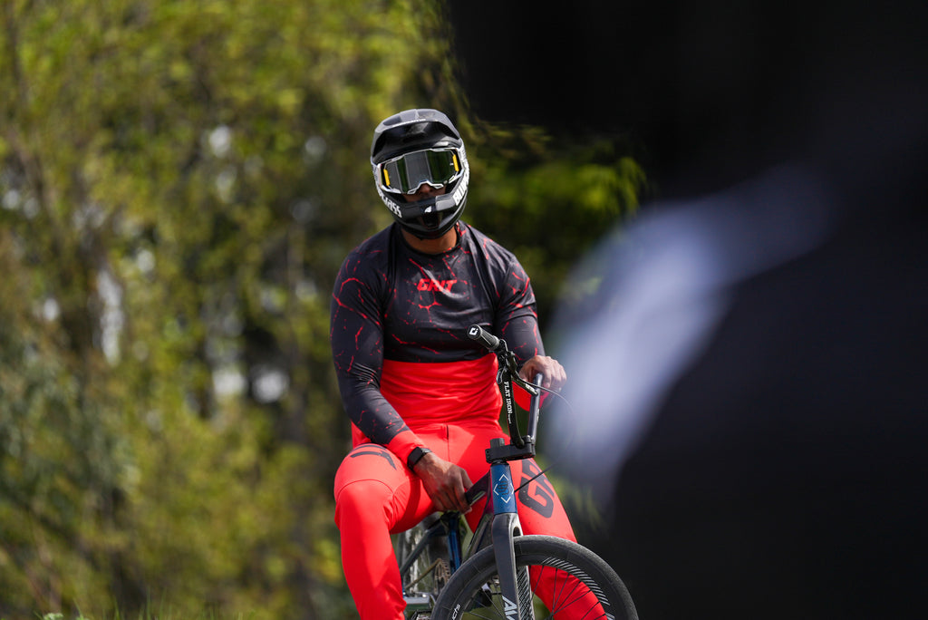 Pantalon GRIT Rouge
