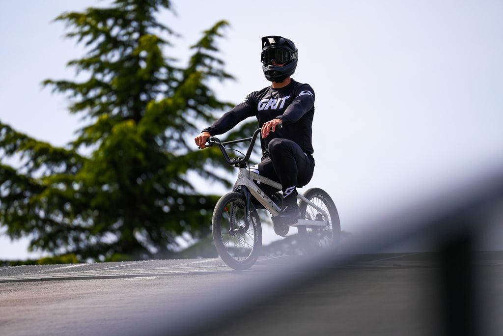 Tenue GRIT Classic Black - Maillot + Pantalon BMX/VTT