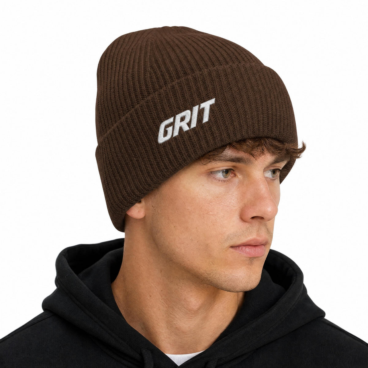 Bonnet GRIT Logo Blanc