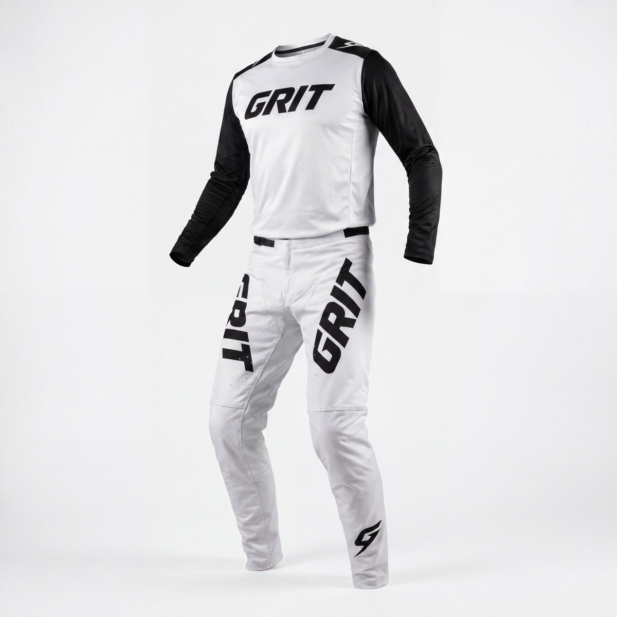 Tenue GRIT Classic - Blanc/Noir